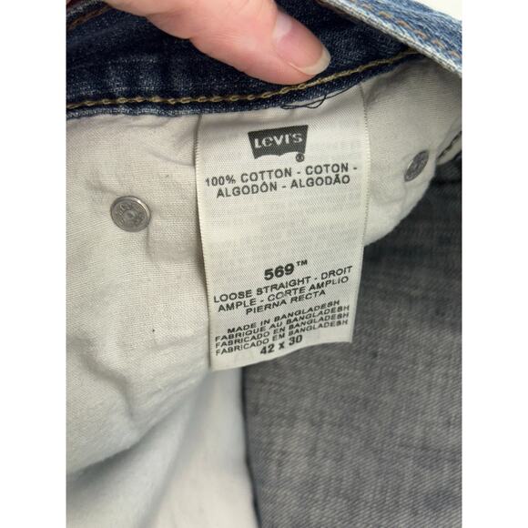 ￼42X30 men’s Levi’s Loose straight 569 jeans - Picture 8 of 10